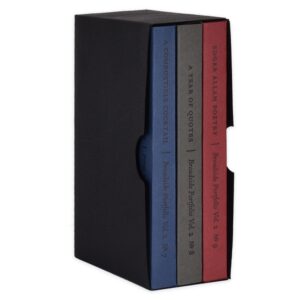 Cocktails, Quotes & Poe: A Broadside Slipcase (Vol. 2 No. 7-9)