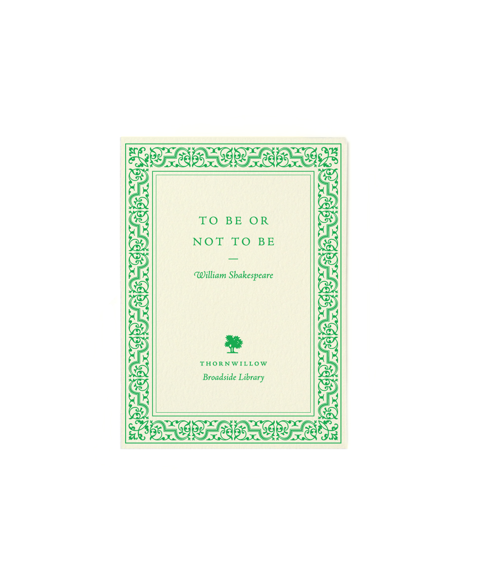 Broadside To Be Or Not To Be Broadside To Be Or Not To Be