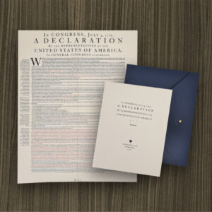 The Redacted Declaration of Independence