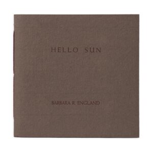Hello Sun (Imprint No.1)