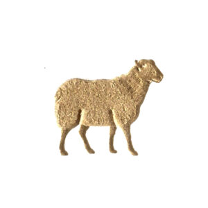 Gold Sheep Motif