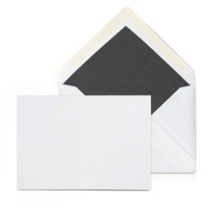 Black Flat Cards & Envelopes