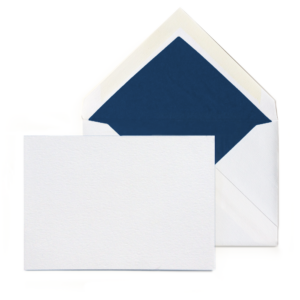 Midnight Blue Flat Card & Envelope Correspondence Box (set of 50)