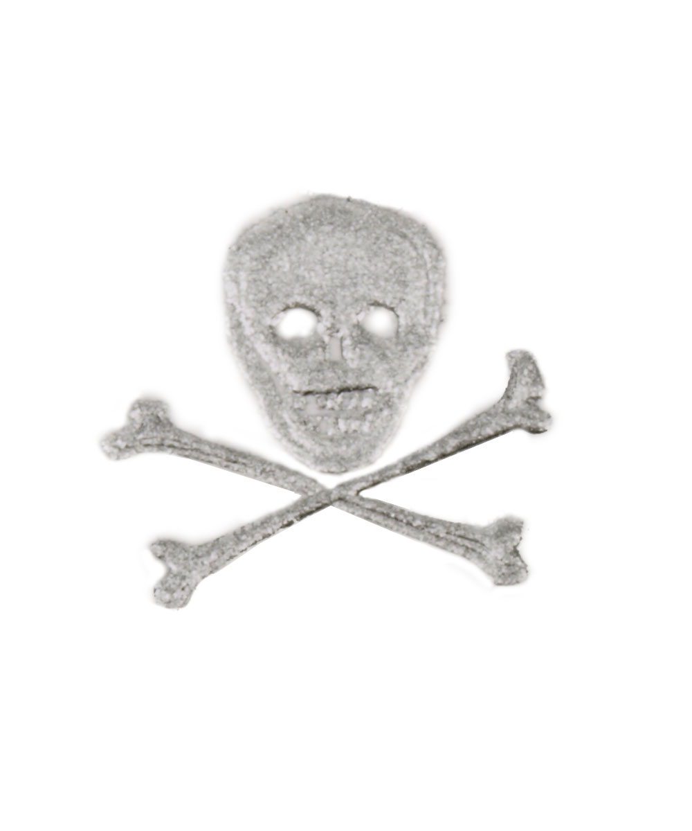 Skull and Crossbones (sets of 10), image size:1000x1200