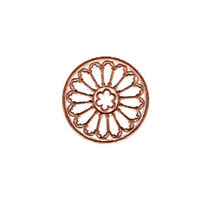 Smithsonian Rose Motif - Genuine Engraving