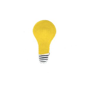 Light Bulb: Silver & Yellow (sets of 10)