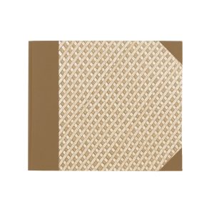 Guest Book Small: Beige (Half-Cloth)